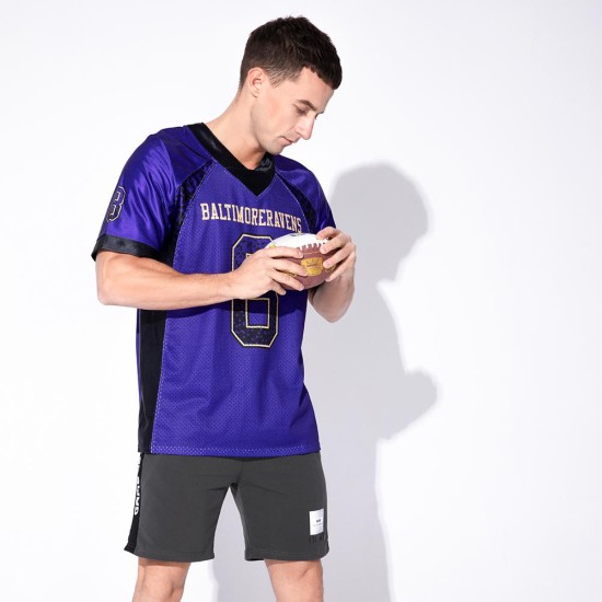 Black-Old Drift Custom Purple Fashion Mesh Gold Jersey Football Black-Old Drift Custom Purple Fashion Mesh Gold Jersey Football
