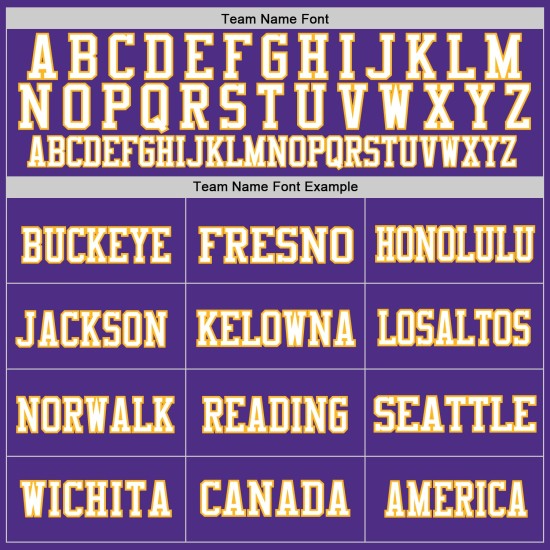 Authentic Gold-White Mesh Jersey Custom Football Purple Authentic Gold-White Mesh Jersey Custom Football Purple
