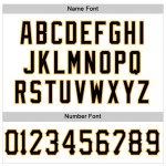 Black-Gold White Football Authentic Custom Mesh Jersey Black-Gold White Football Authentic Custom Mesh Jersey