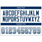 Mesh Jersey Drift Custom Football White Royal Fashion