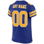 Football Authentic Mesh Gold-White Custom Jersey Royal Football Authentic Mesh Gold-White Custom Jersey Royal