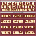 Authentic Gold-White Mesh Burgundy Football Jersey Custom Authentic Gold-White Mesh Burgundy Football Jersey Custom