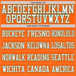 Mesh Authentic White-Kelly Orange Green Jersey Football Custom Mesh Authentic White-Kelly Orange Green Jersey Football Custom