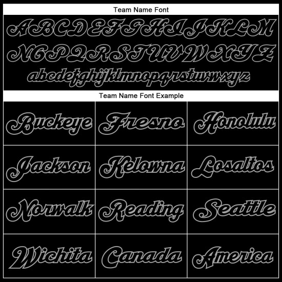Football Custom Jersey Authentic Black Black-Gray Mesh Throwback