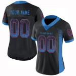 Drift Mesh Football Jersey Fashion Blue-Red Custom Black Powder Drift Mesh Football Jersey Fashion Blue-Red Custom Black Powder