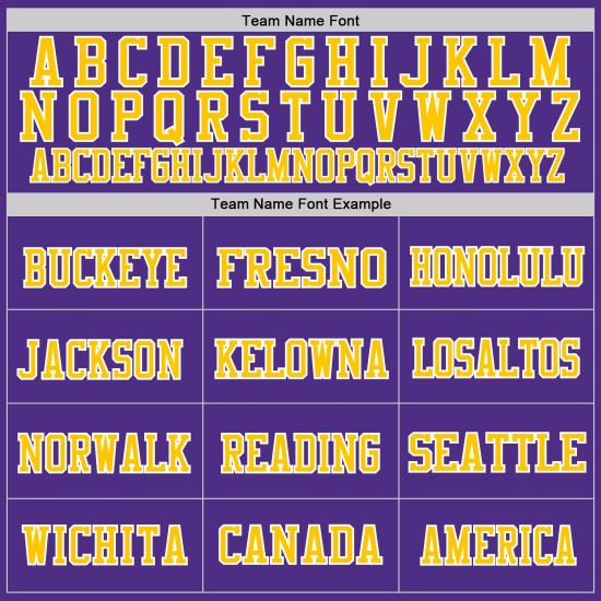Custom Purple Jersey Mesh Football Gold-White Throwback Authentic Custom Purple Jersey Mesh Football Gold-White Throwback Authentic