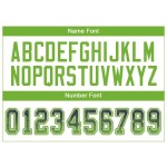 Mesh Jersey Neon Drift Navy Fashion Football Green-Gray Custom Mesh Jersey Neon Drift Navy Fashion Football Green-Gray Custom
