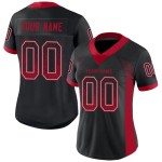 Mesh Jersey Drift Fashion Custom Football Black Red-Gray Mesh Jersey Drift Fashion Custom Football Black Red-Gray