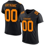 Jersey Football Authentic Custom Mesh Orange Black Bay