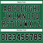 Authentic Green Black-White Kelly Custom Mesh Jersey Football Authentic Green Black-White Kelly Custom Mesh Jersey Football